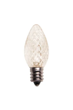 Fashion C7 Wonderful LED SMD Bulbs (25 Bulbs/bag) - Faceted, Warm White Outdoor Lighting