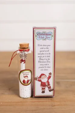 Outlet Glass Christmas Wish Jars Christmas Accents