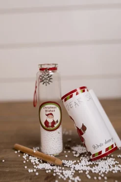 Outlet Glass Christmas Wish Jars Christmas Accents