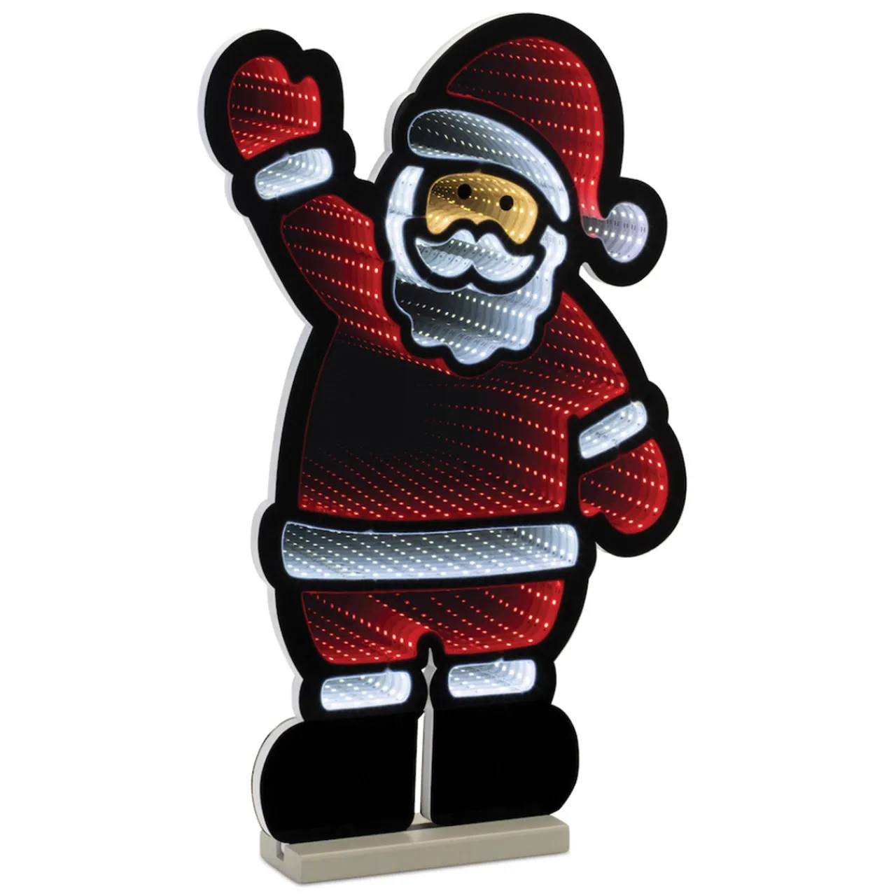 Discount 22.5"H Santa Infinity Light Infinity Lights|Indoor Lighting