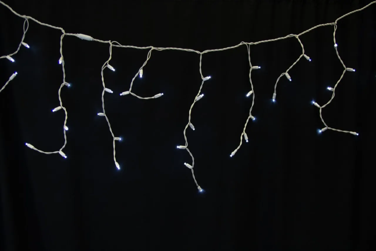 Cheap Icicle Warm White - 5mm 70L 7.5' Light Strands|Outdoor Lighting