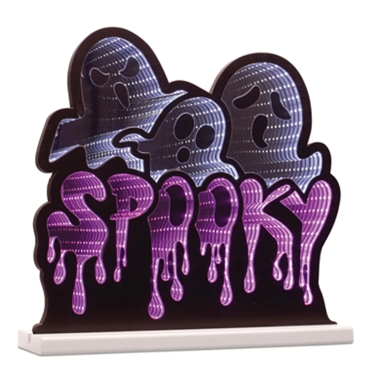 Sale 15.5"L X 15"H Triple Ghost/Spooky Infinity Light Infinity Lights|Indoor Lighting