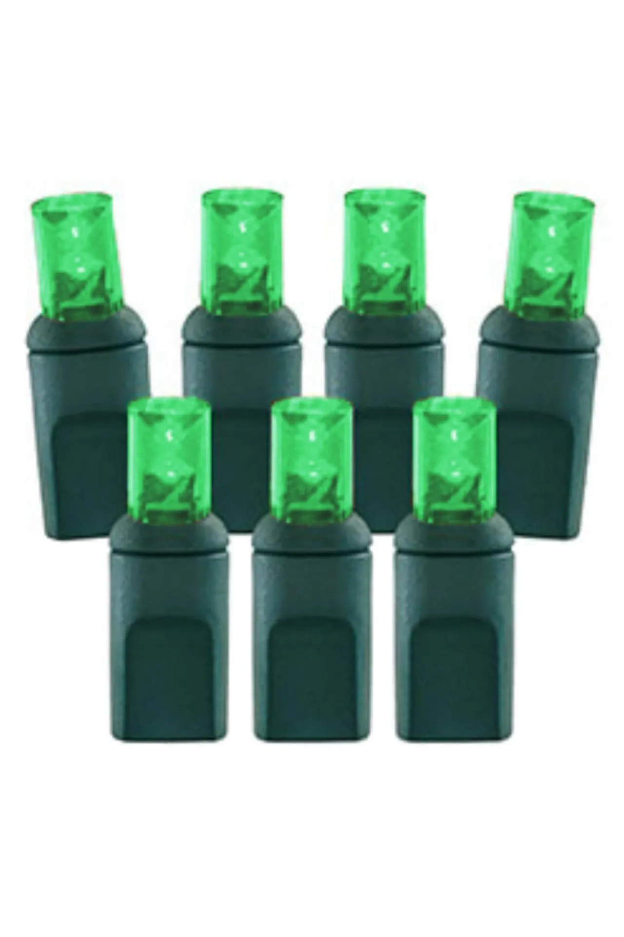 Hot 5mm Green - 70L 4" Spacing Light Strands|Outdoor Lighting