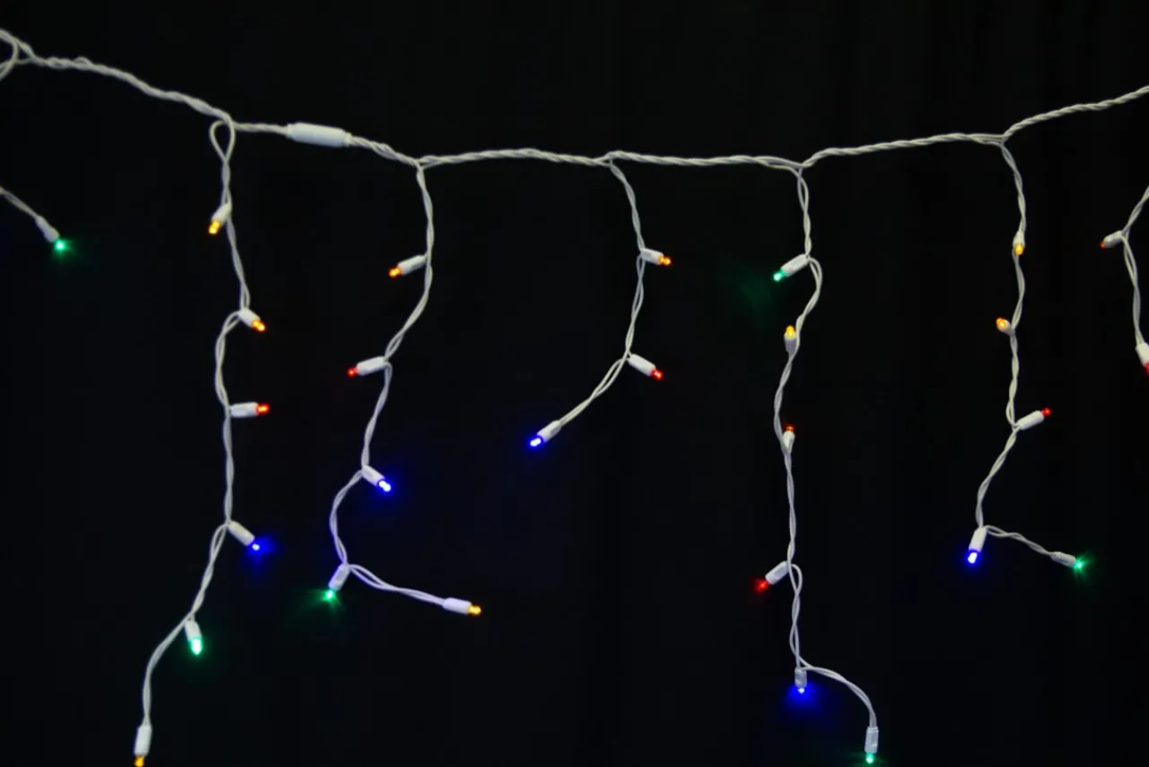 Best 5MM Icicle Lights - Multi Light Strands|Outdoor Lighting