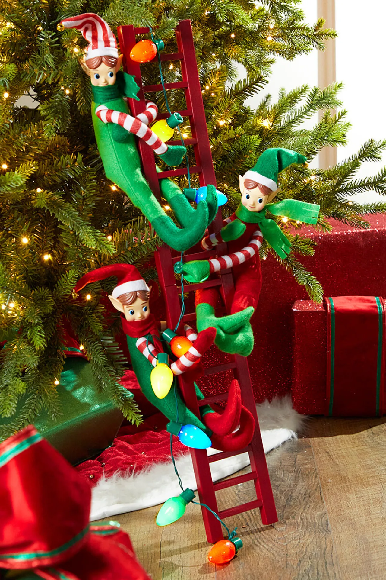 New Mr. Christmas Elf Tree Trimmers Christmas Accents