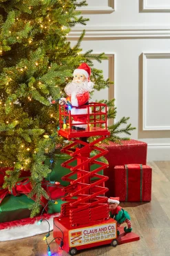 Flash Sale Mr. Christmas Santa's Lift Christmas Accents