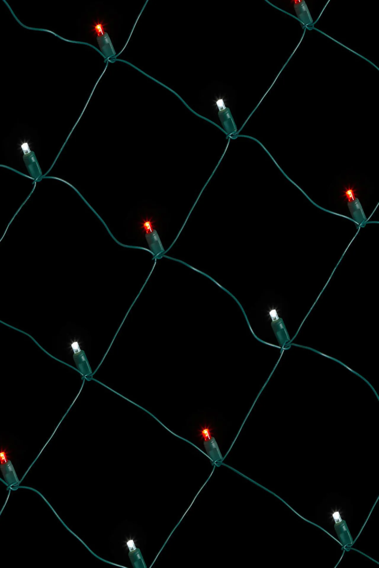 Hot Net Cool White/Red - 5mm 100L 4'x6' Outdoor Lighting