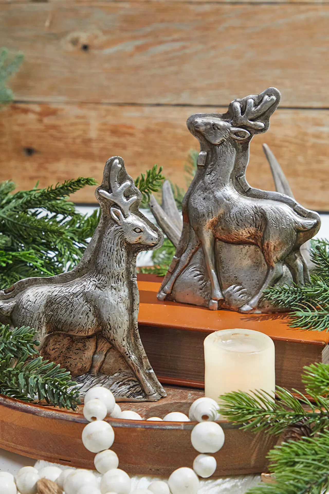 Cheap Resin Zinc Mold Reindeer Christmas Accents